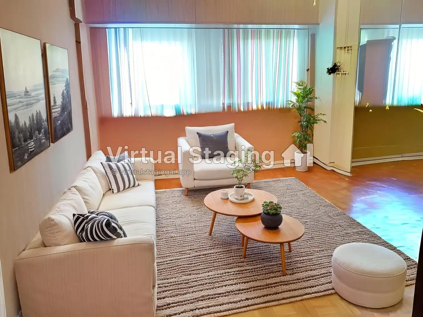 Living room of Flat for sale in Alcalá de Henares  with Heating, Terrace and Furnished