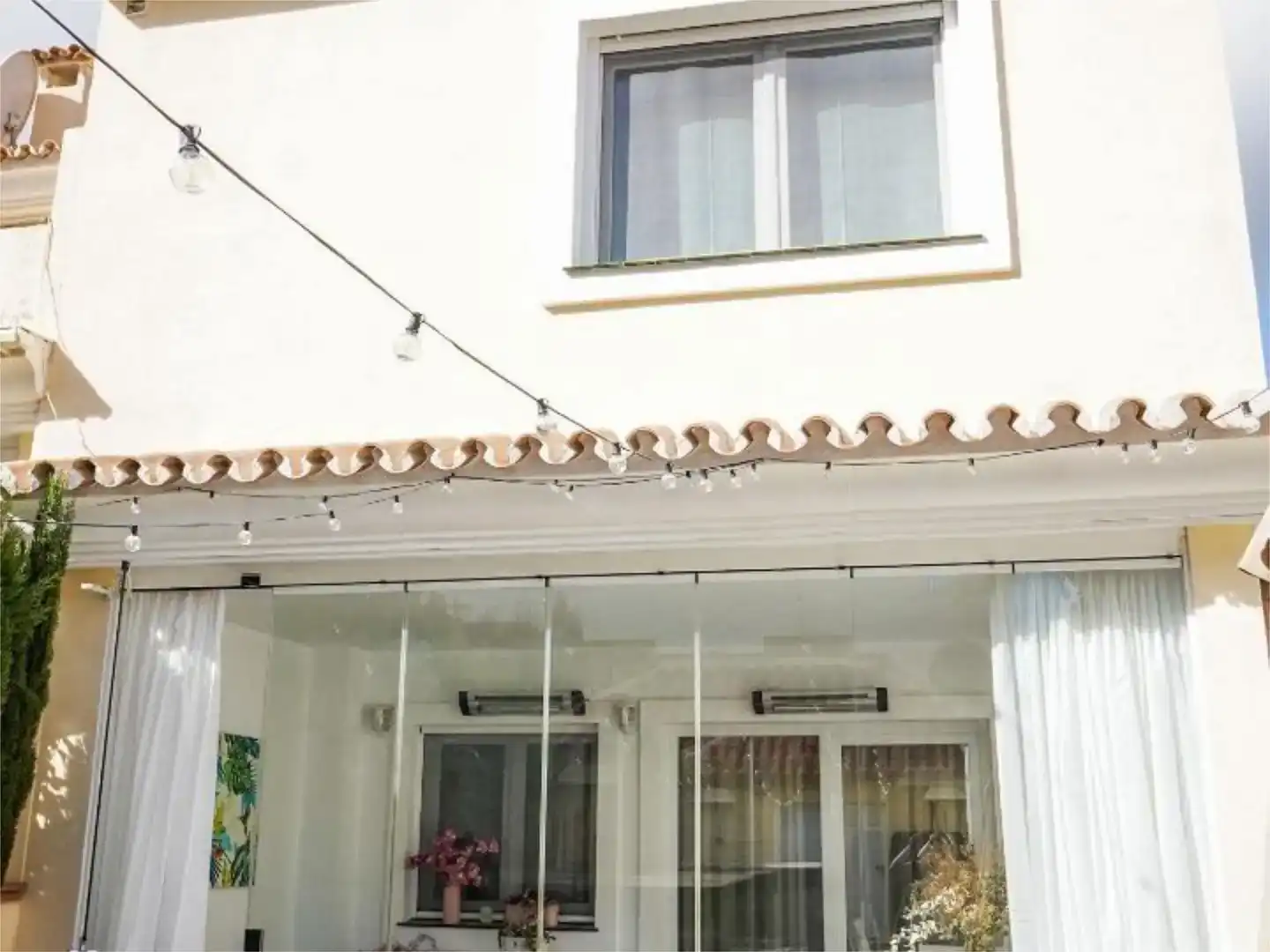 Terrassa de Casa adosada en venda en Benalmádena amb Aire condicionat i Piscina
