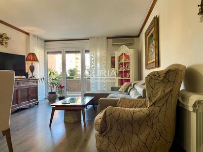 Living room of Flat for sale in  Lleida Capital  with Air Conditioner, Heating and Parquet flooring