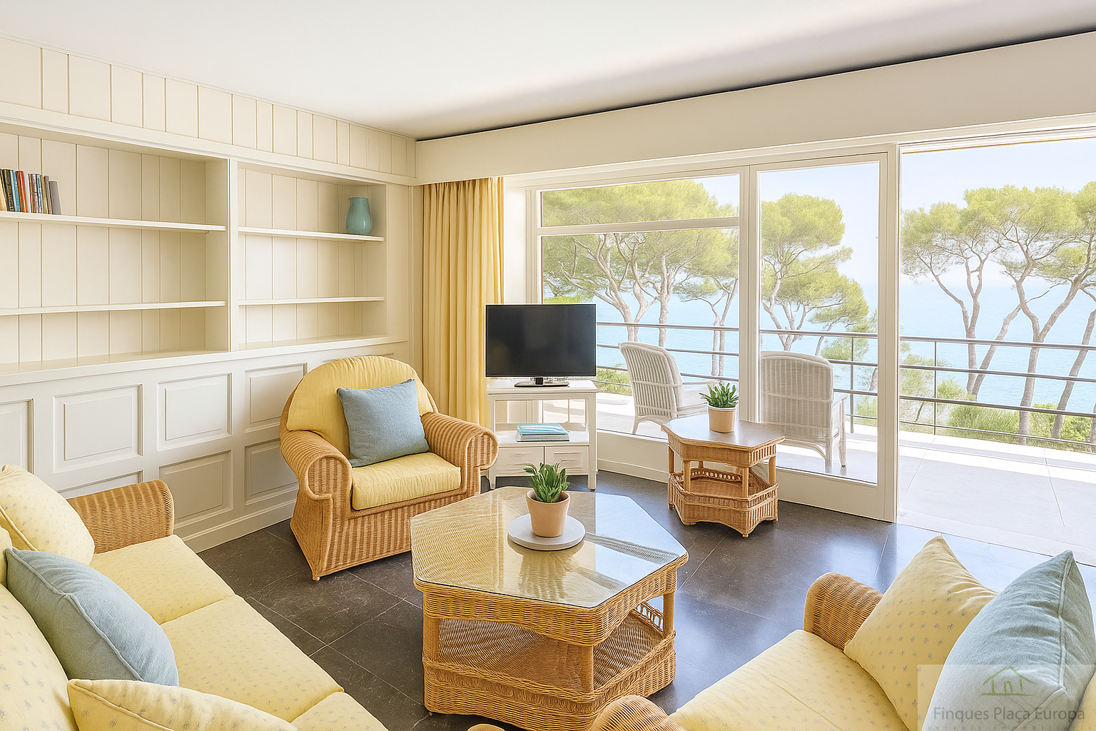 Living room of Apartment for sale in Calonge i Sant Antoni  with Heating, Terrace and Furnished