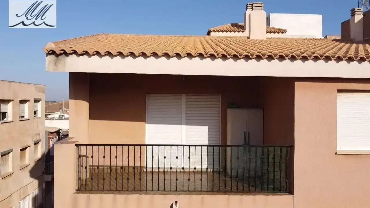 Exterior view of Attic for sale in Cartagena  with Air Conditioner, Terrace and Furnished