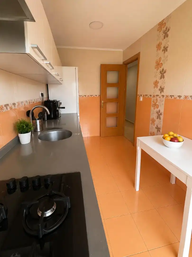 Cocina de Piso de alquiler en Valencia con Aire acondicionado, Amueblado y Horno