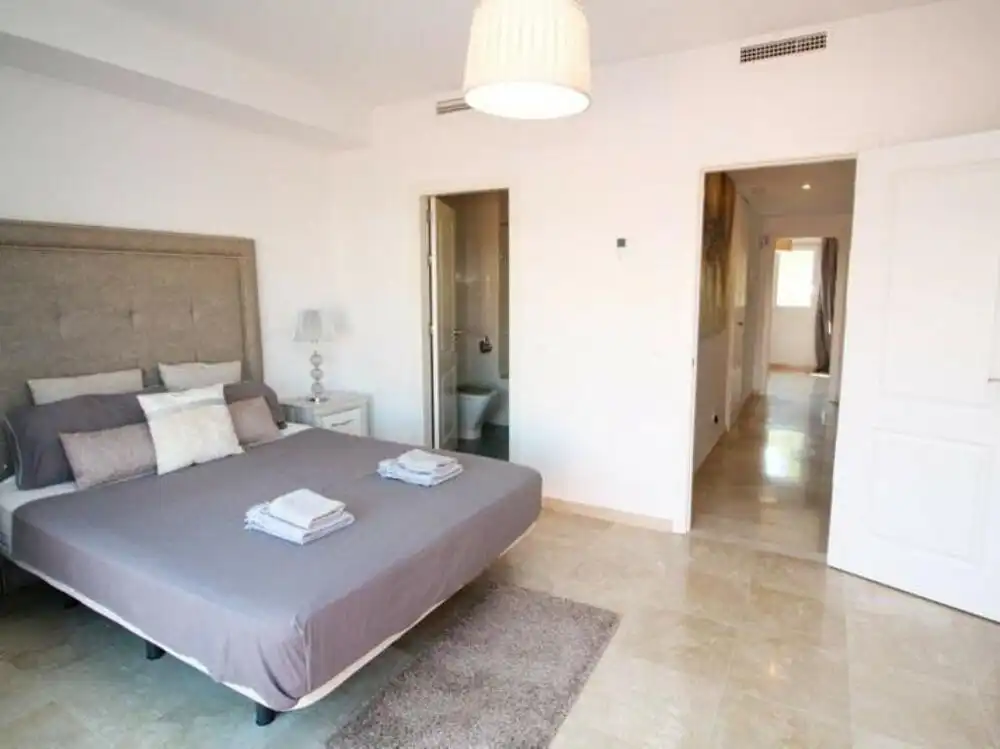 Bedroom of Detached homes for sale in Marbella  with Air Conditioner, Terrace and Swimming Pool