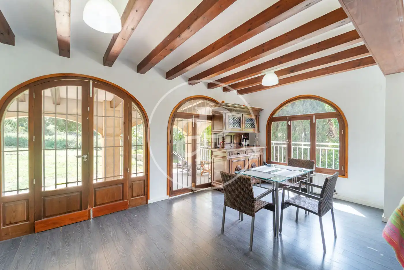 Dining room of Houses for sale in Jávea / Xàbia  with Air Conditioner, Heating and Private garden