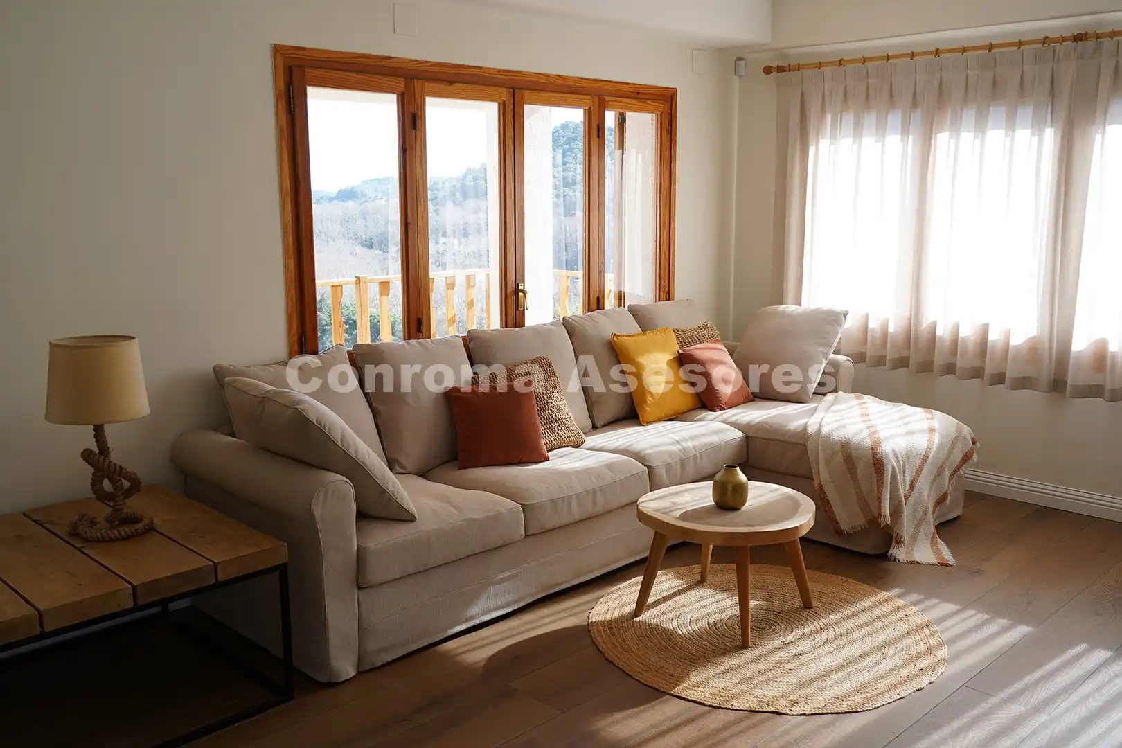 Sala d'estar de Casa o xalet en venda en Arbúcies amb Aire condicionat, Calefacció i Jardí privat
