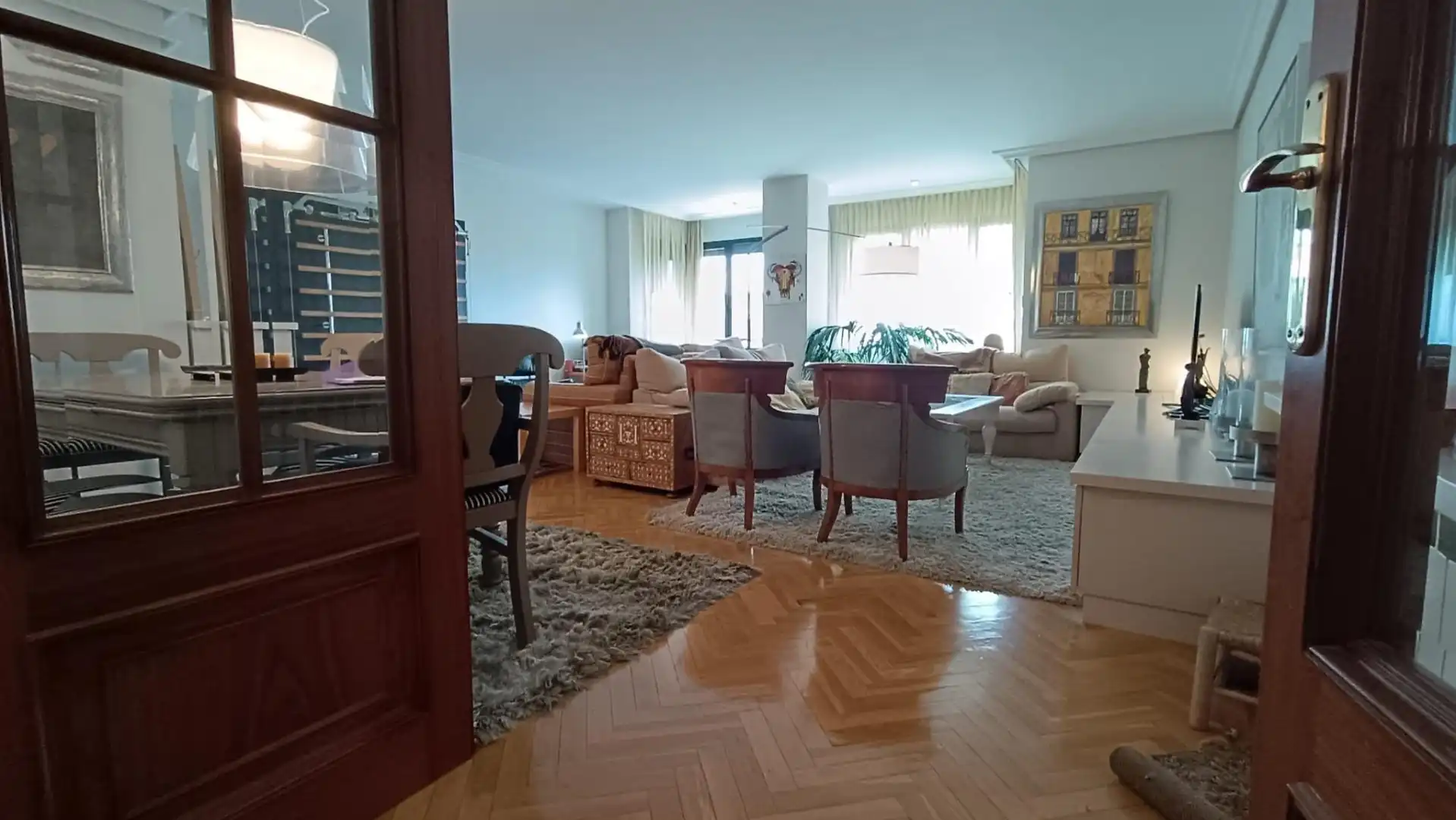 Sala de estar de Piso en venta en Zamora Capital  con Calefacción, Parquet y Trastero
