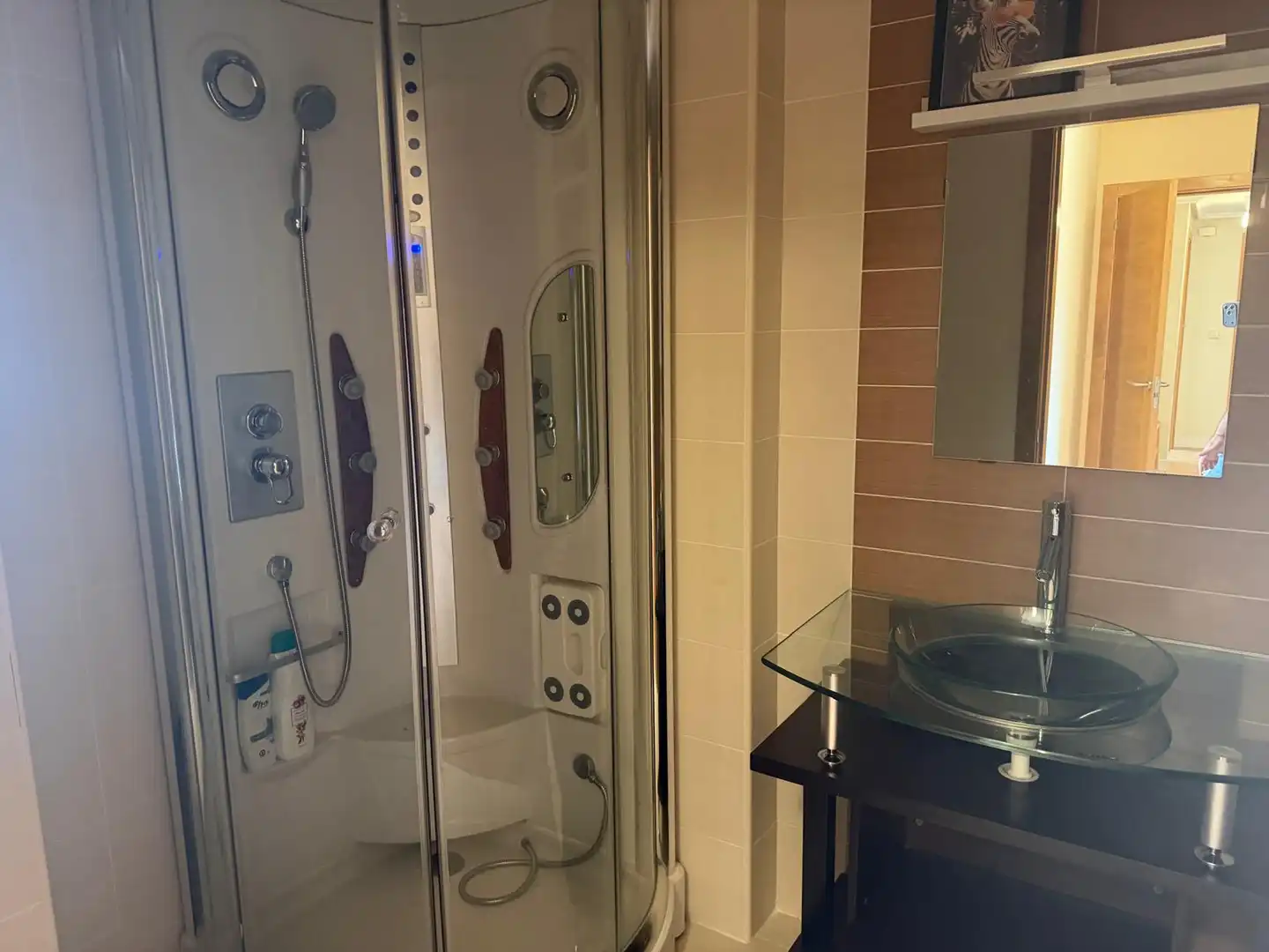 Baño de Piso de alquiler en Barreiros con Calefacción, Terraza y Amueblado