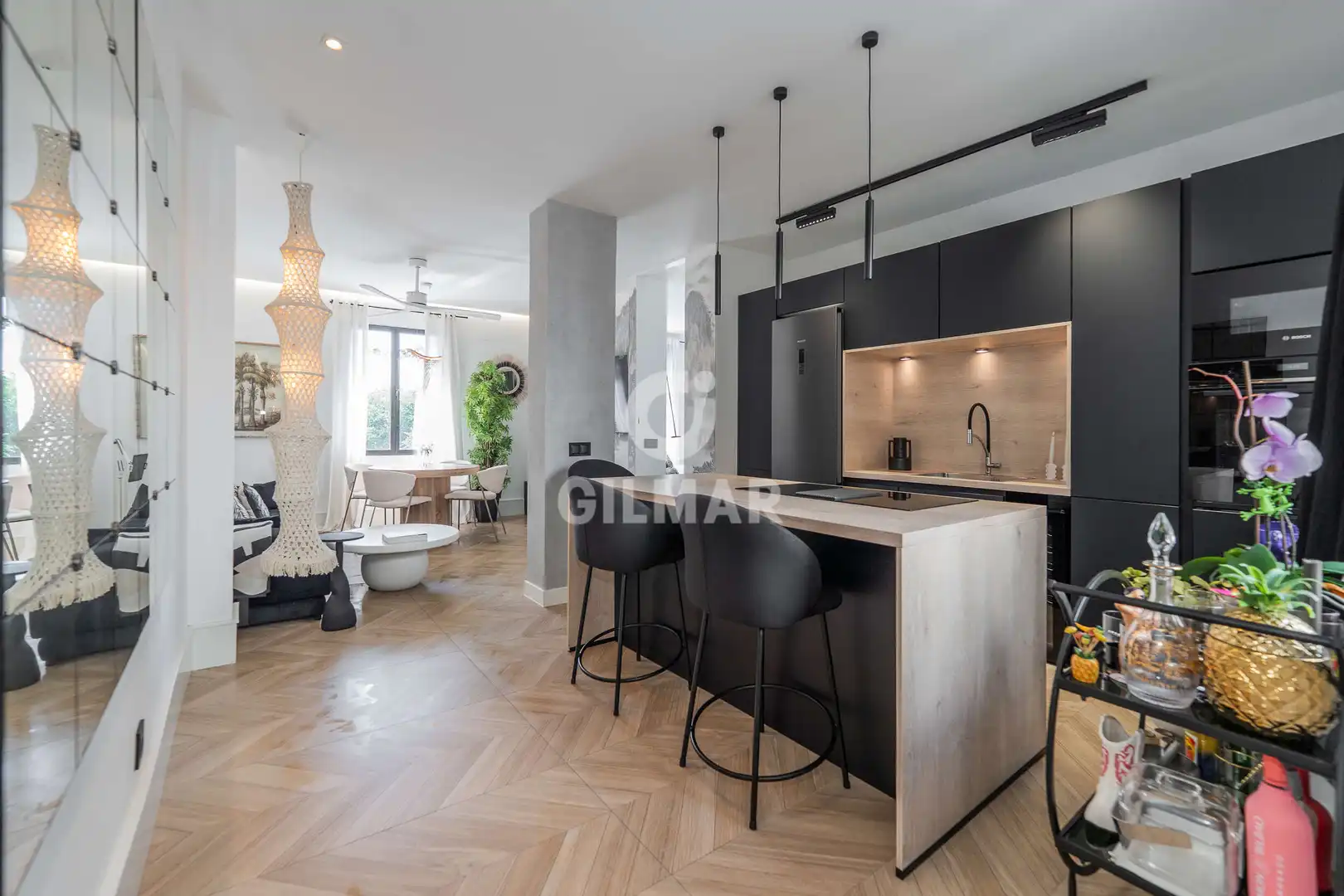 Kitchen of Flat for sale in Madrid  with Heating