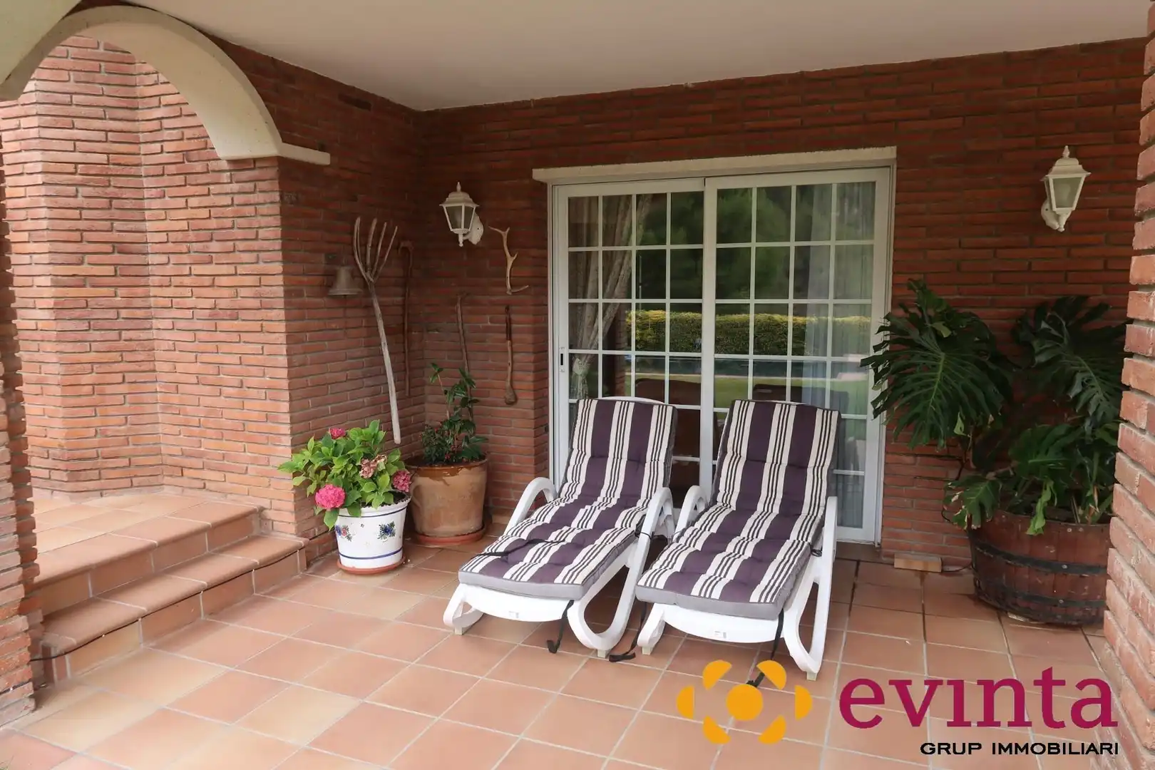 Terraza de Casa o chalet en venta en Vallirana con Calefacción, Jardín privado y Terraza
