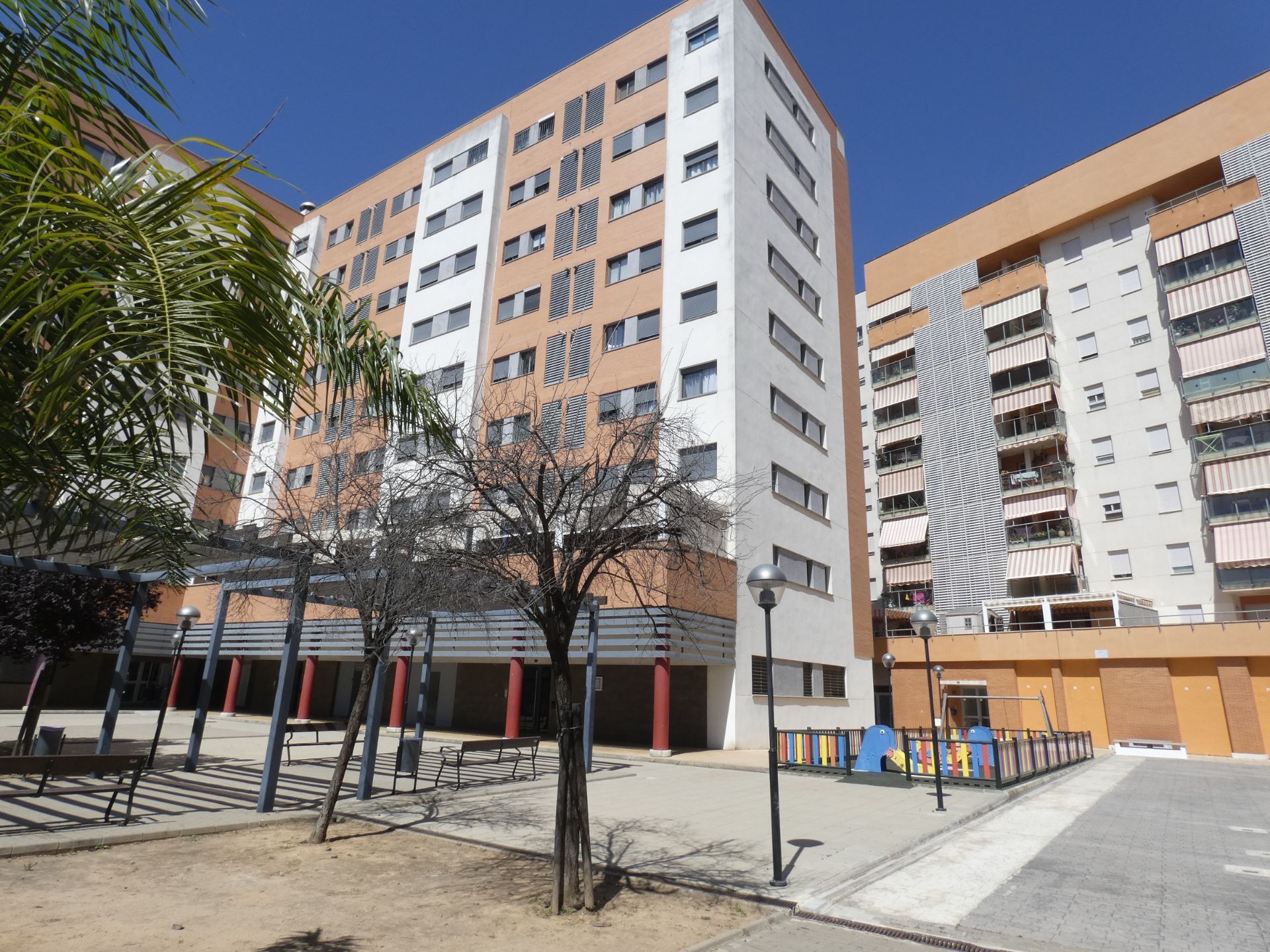 Exterior view of Flat for sale in  Huelva Capital  with Air Conditioner, Heating and Storage room