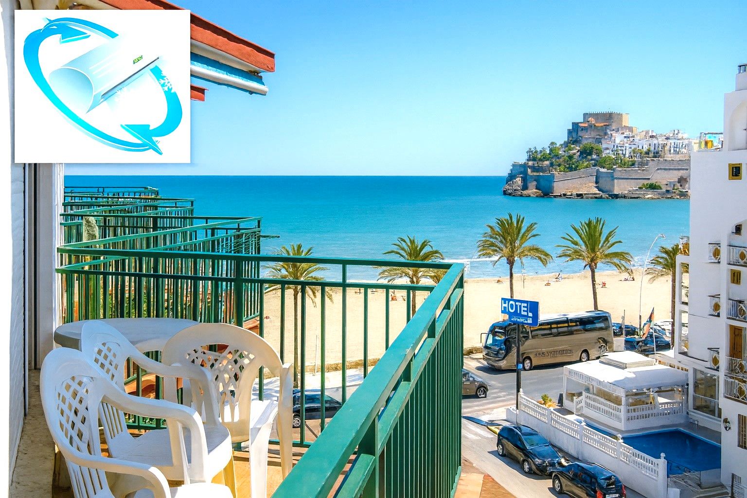 Apartamento de alquiler en Avinguda del Papa Luna, 10, Playa Norte