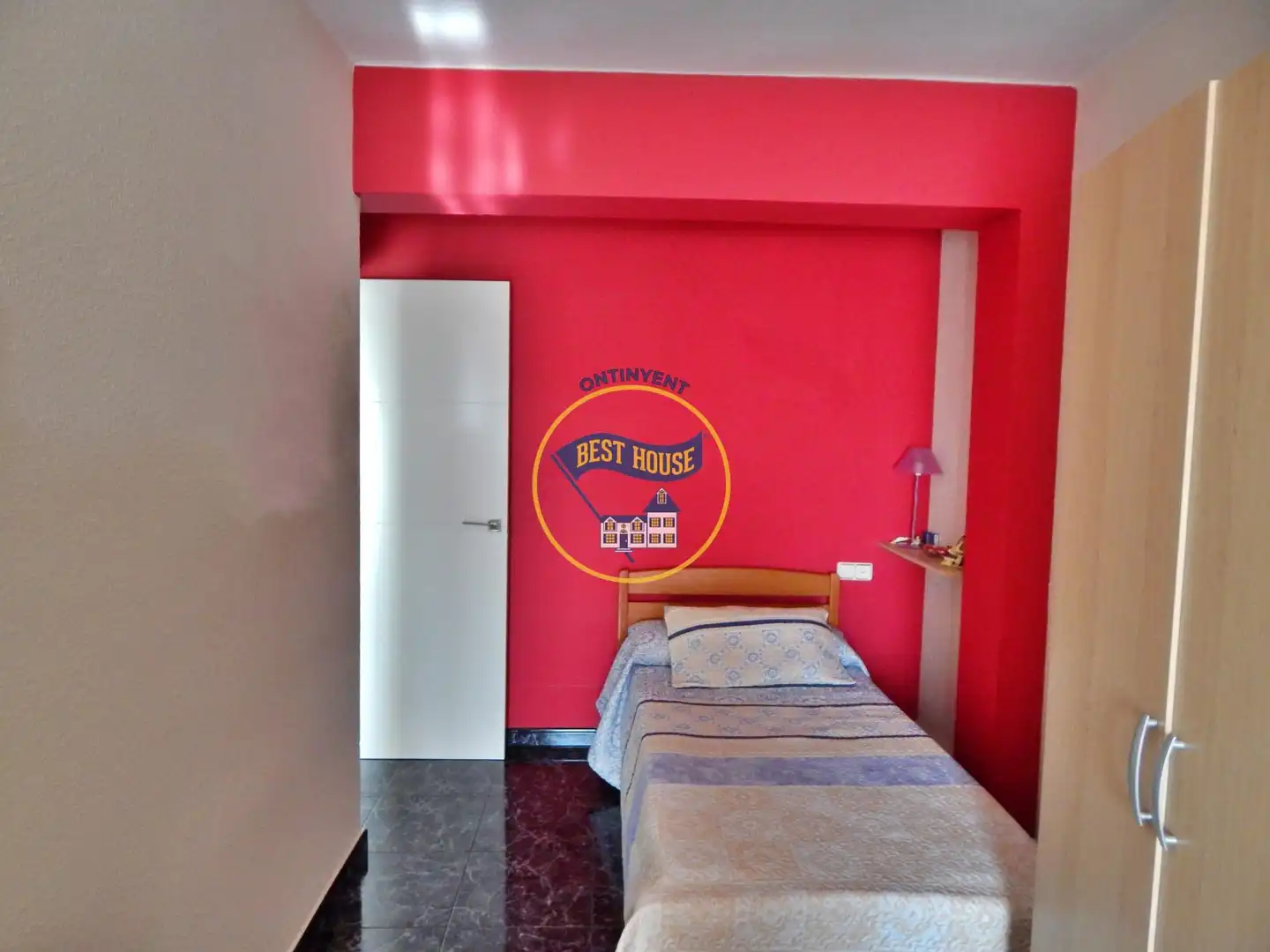 Schlafzimmer von Wohnung zum Verkauf in Banyeres de Mariola mit Heizung, Abstellraum und Balkon
