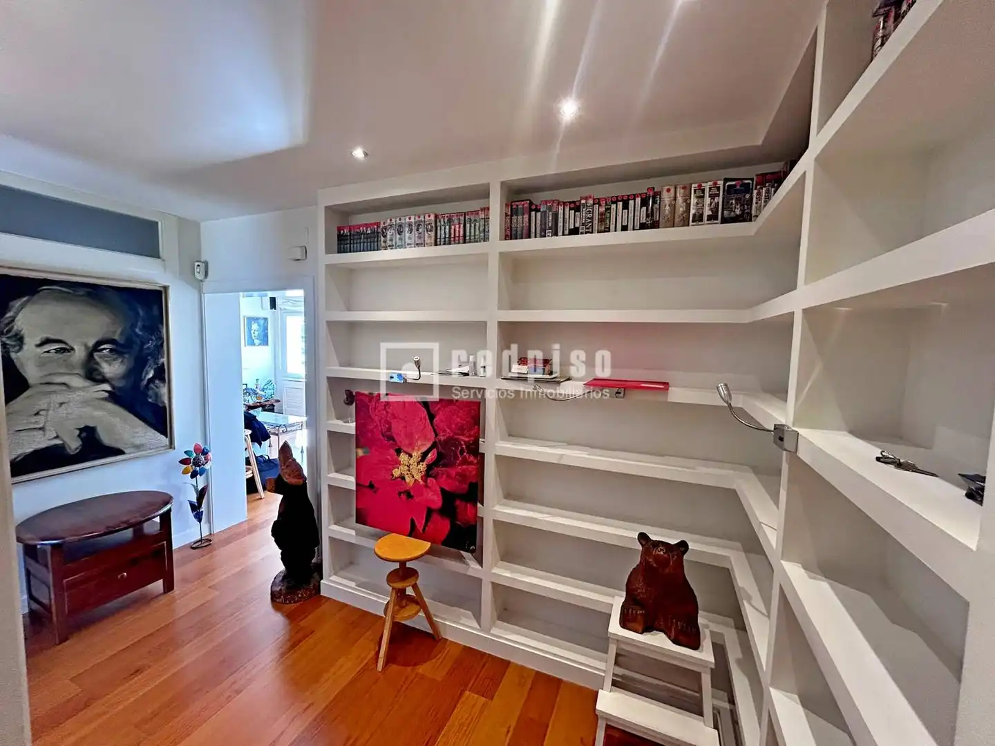 Sala de estar de Piso en venta en Madrid con Calefacción y Terraza
