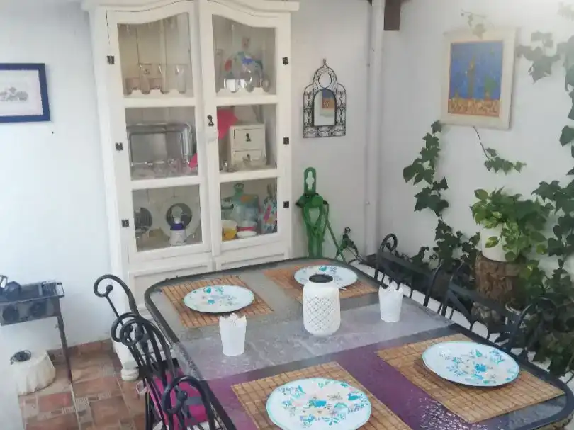 Comedor de Piso de alquiler en Mijas con Aire acondicionado, Terraza y Piscina