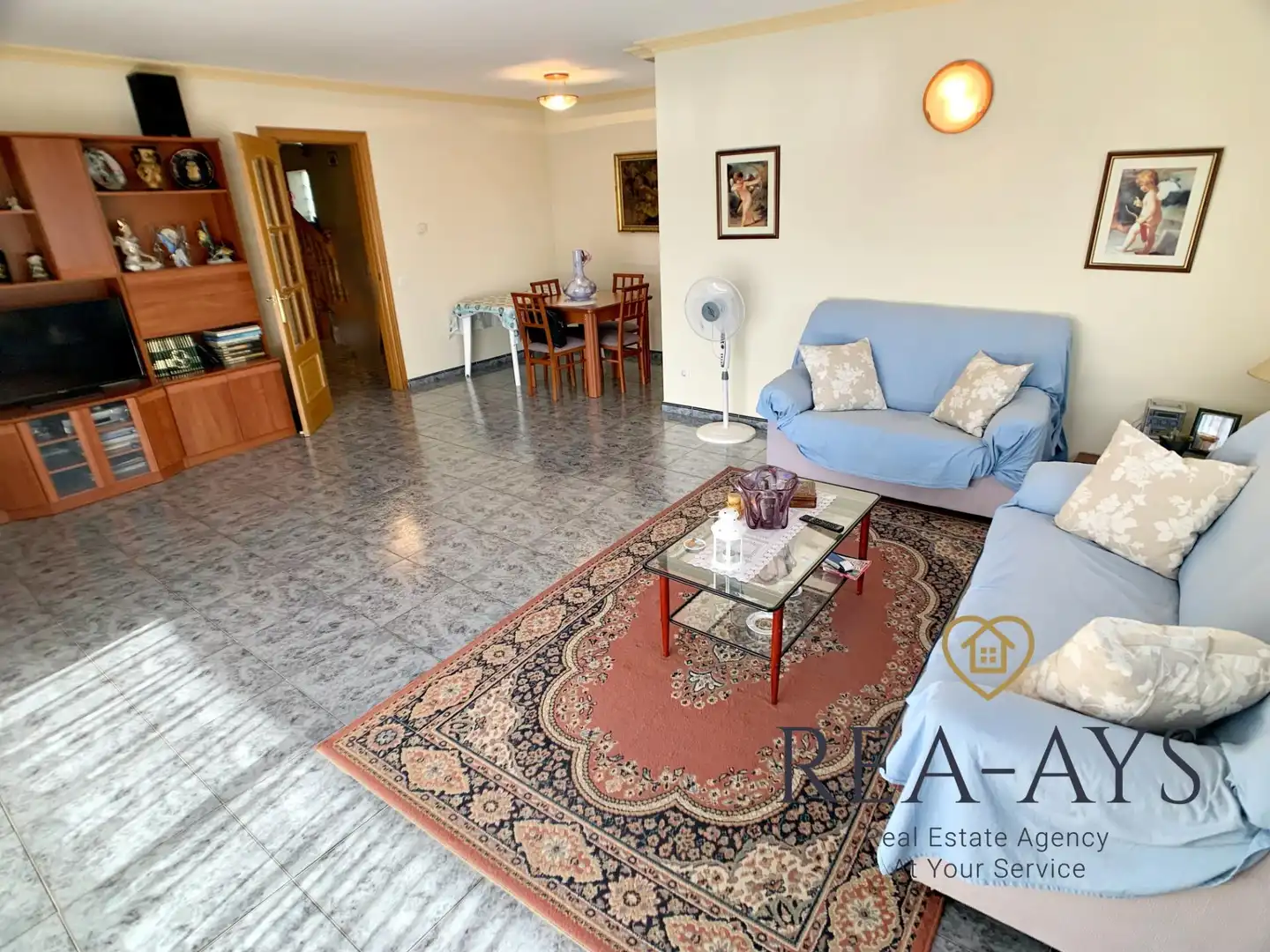 Sala de estar de Casa o chalet en venta en Vallirana con Jardín privado, Terraza y Trastero