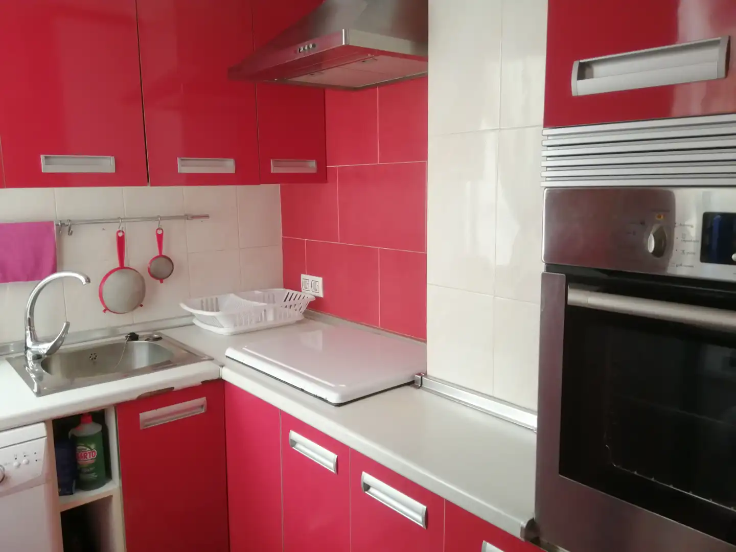 Cocina de Piso de alquiler en Cádiz con Aire acondicionado, Terraza y Amueblado