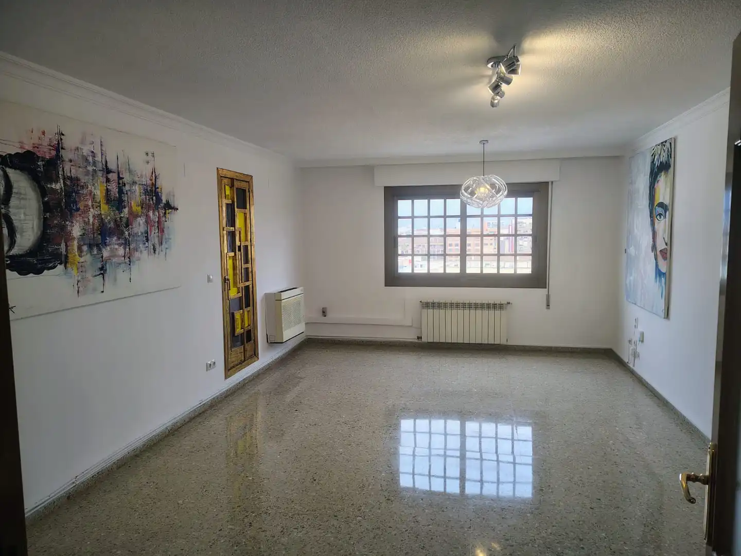 Wohnzimmer von Dachboden zur Miete in Castellón de la Plana / Castelló de la Plana mit Klimaanlage, Heizung und Terrasse