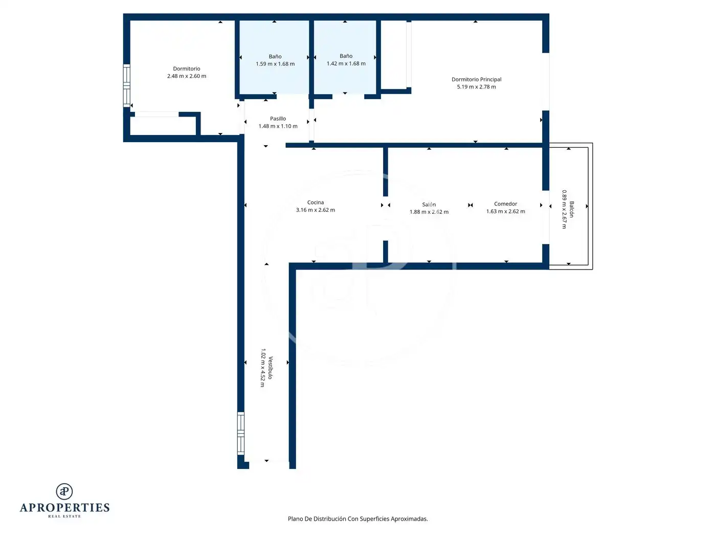 Piso en venta en Madrid con Aire acondicionado, Calefacción y Amueblado