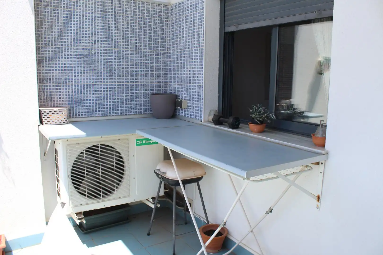 Terrassa de Apartament en venda en Vícar amb Aire condicionat, Jardí privat i Terrassa