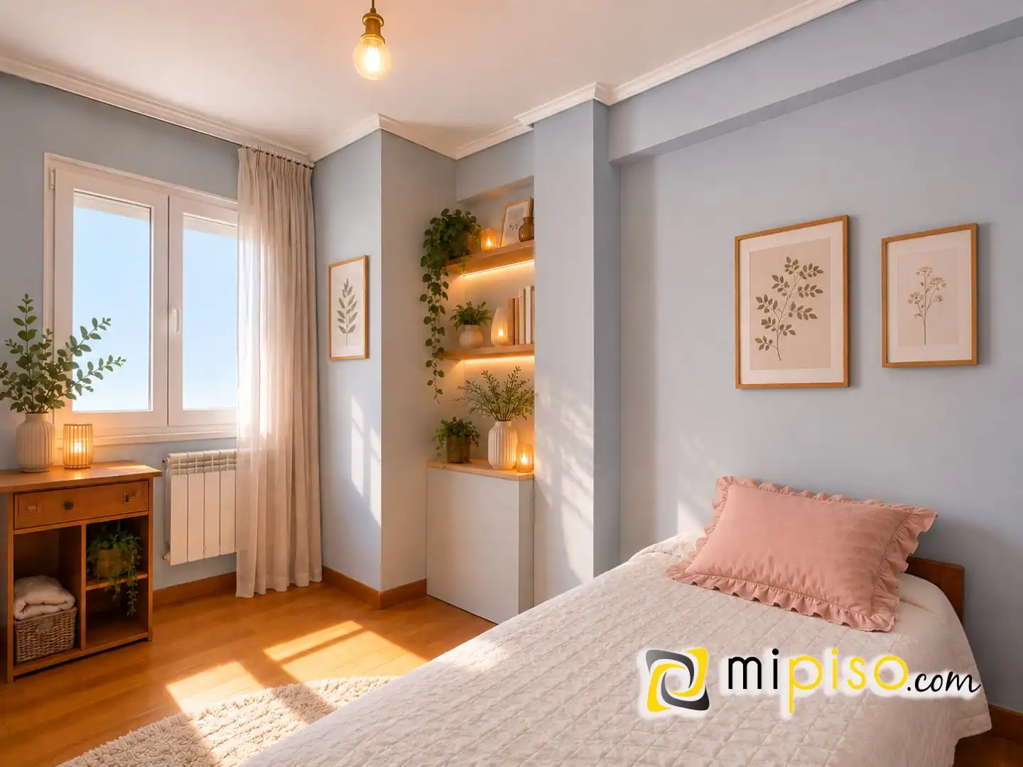 Schlafzimmer von Wohnung zum Verkauf in Laredo mit Balkon