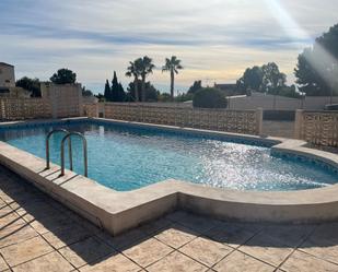 Piscina de Casa o xalet en venda en Alicante / Alacant amb Jardí privat, Terrassa i Piscina