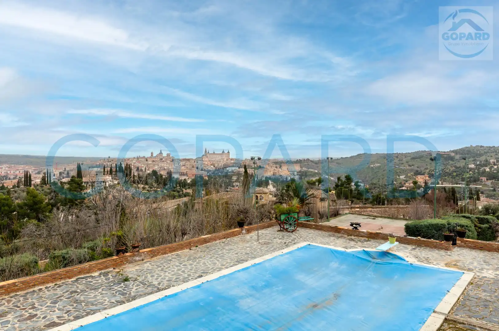 Swimming pool of Houses for sale in Toledo  with Heating, Private garden and Terrace