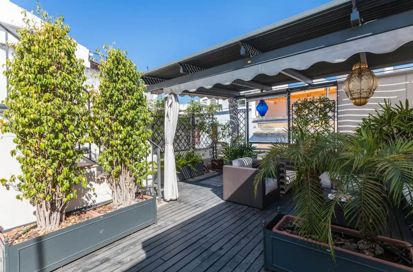 Terrace of Attic to rent in  Sevilla Capital  with Air Conditioner, Heating and Terrace