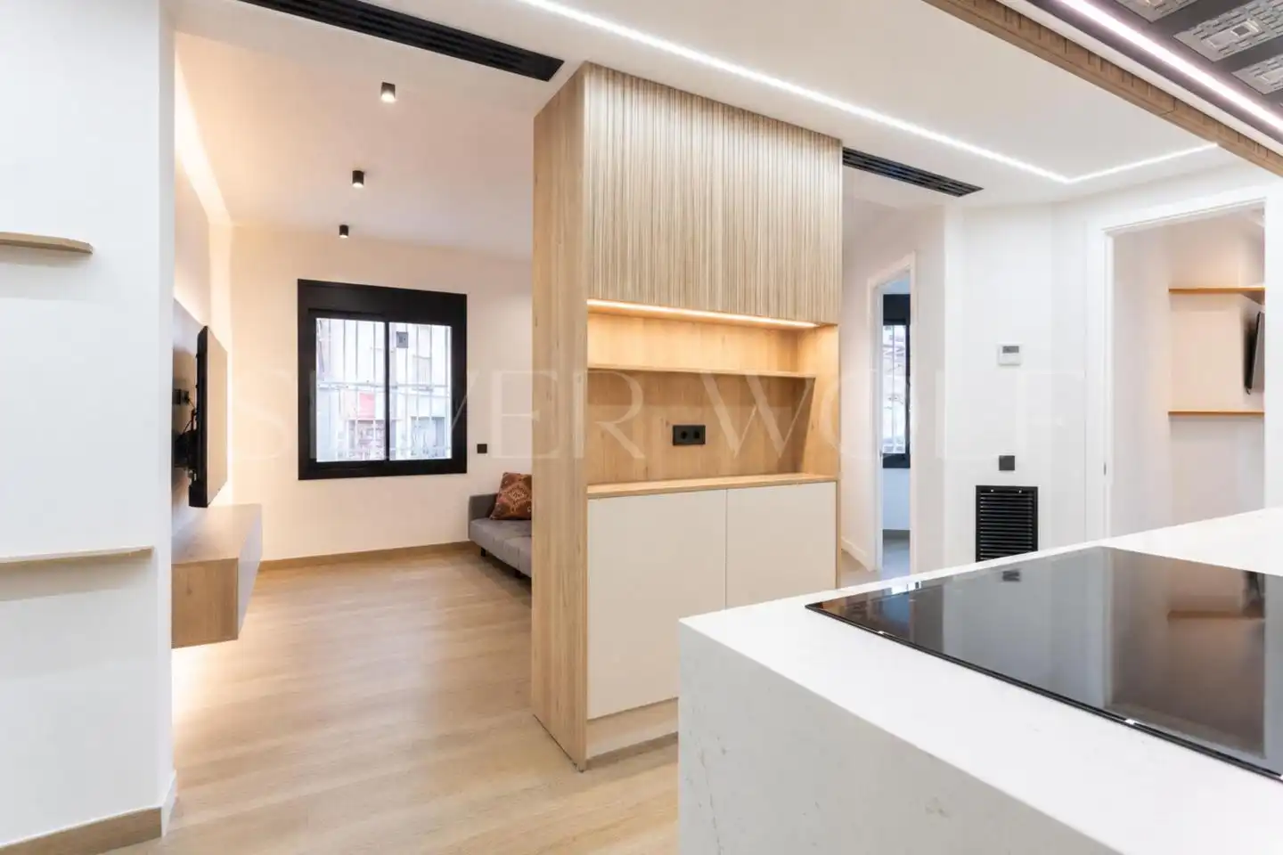 Kitchen of Ground floor for sale in Sant Feliu de Llobregat  with Air Conditioner, Heating and Alarm