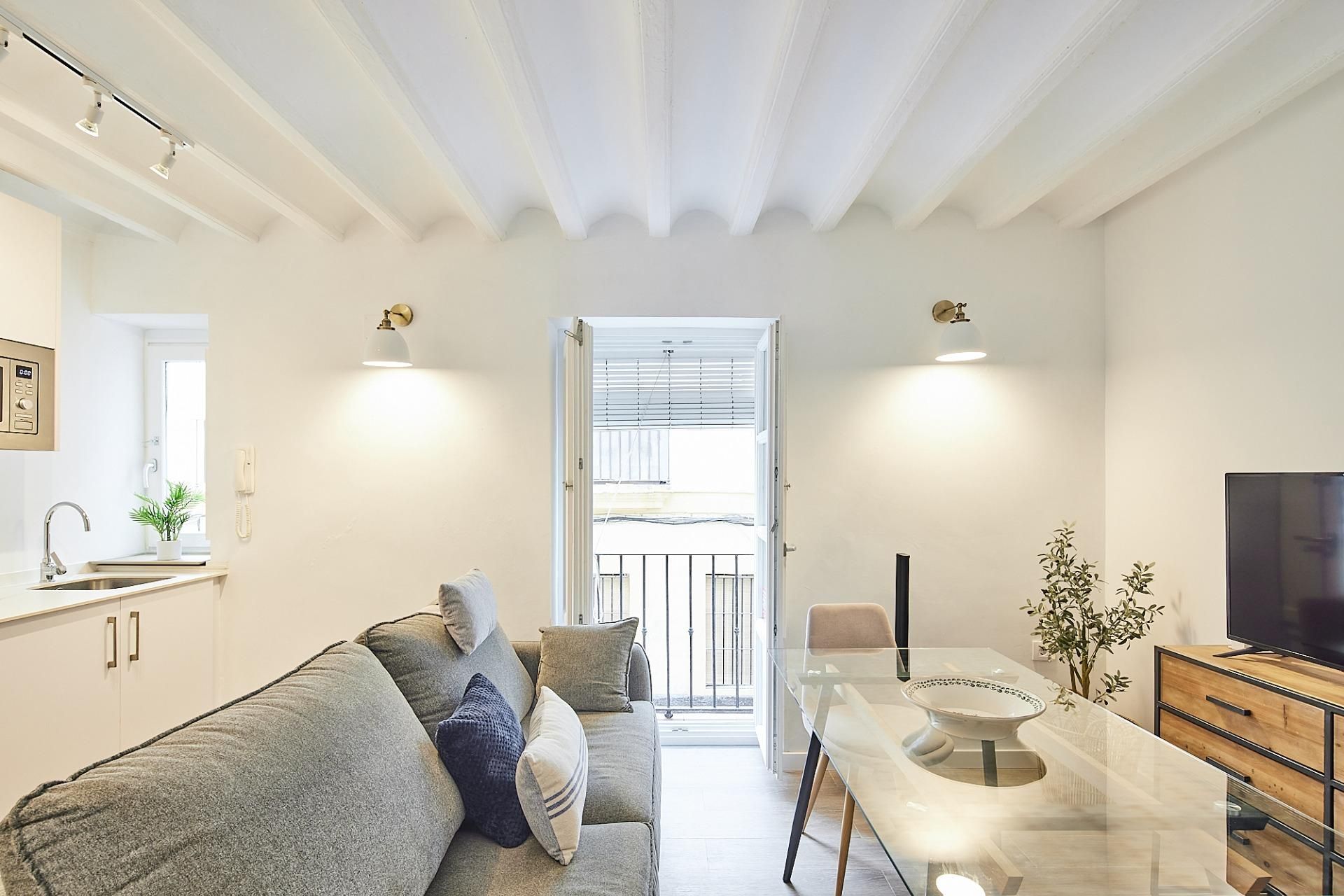 Sala d'estar de Pis en venda en  Cádiz Capital amb Balcó