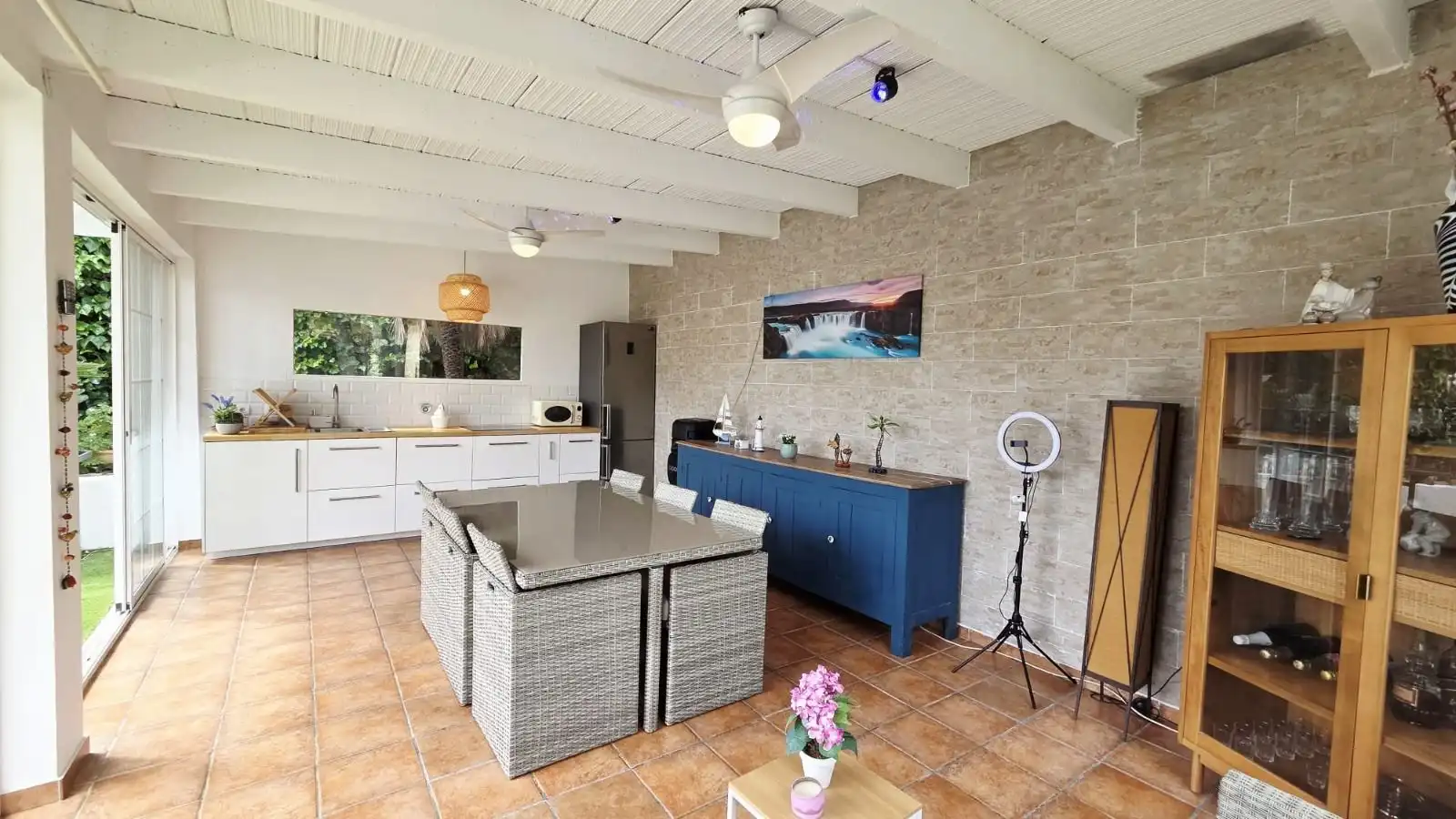 Terrasse von Haus oder Chalet zum Verkauf in La Nucia mit Klimaanlage, Heizung und Privatgarten