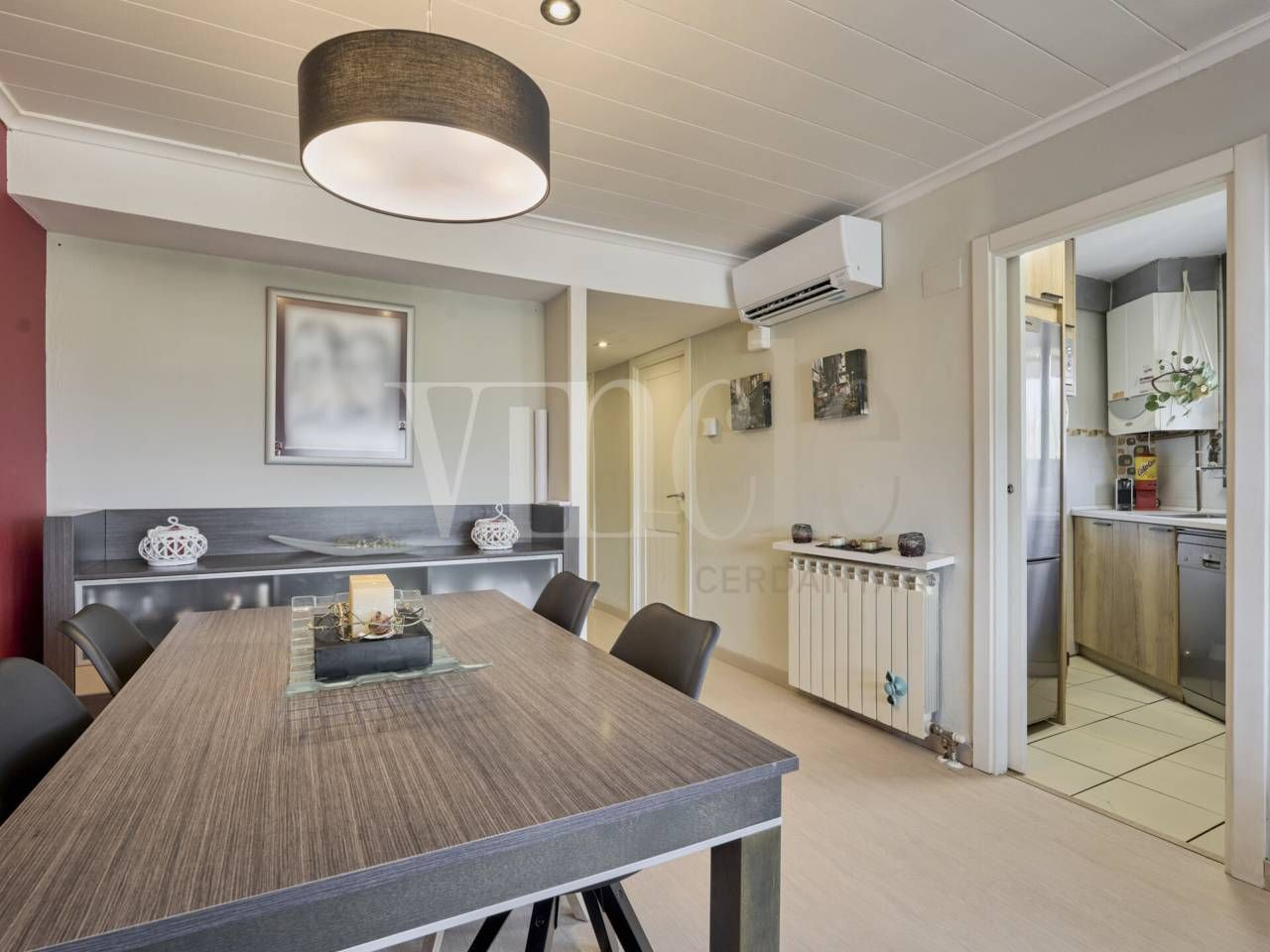 Dining room of Apartment for sale in Puigcerdà  with Heating, Parquet flooring and Storage room