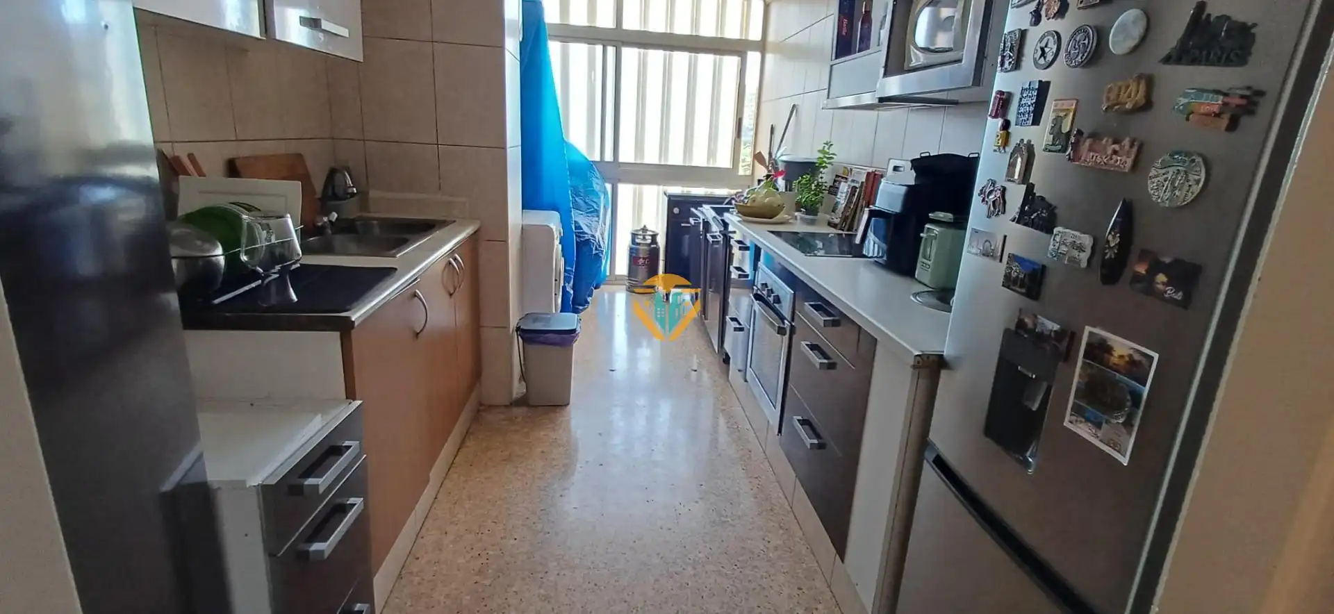 Kitchen of Flat for sale in Villajoyosa / La Vila Joiosa  with Terrace, Furnished and Community pool