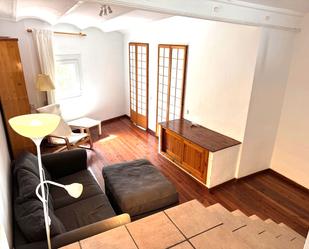 Living room of Attic for sale in  Barcelona Capital  with Air Conditioner, Heating and Parquet flooring
