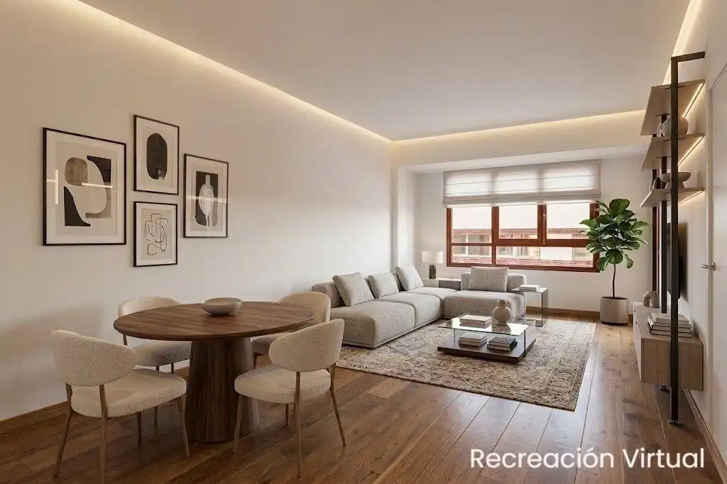 Sala de estar de Piso en venta en Castellón de la Plana / Castelló de la Plana con Terraza, Trastero y Balcón