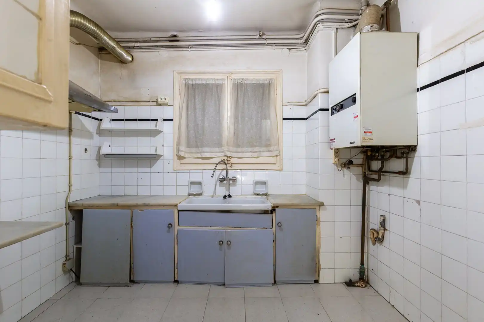Cocina de Piso en venta en Barcelona con Aire acondicionado, Calefacción y Terraza