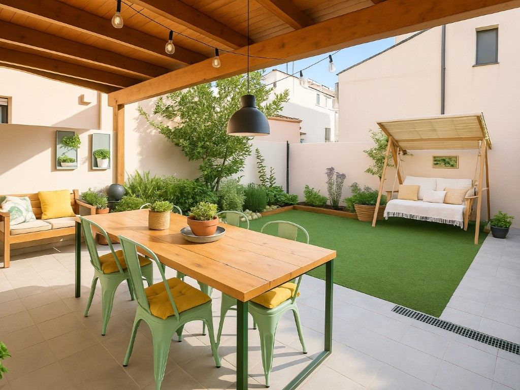 Terrassa de Casa o xalet en venda en La Granada amb Forn