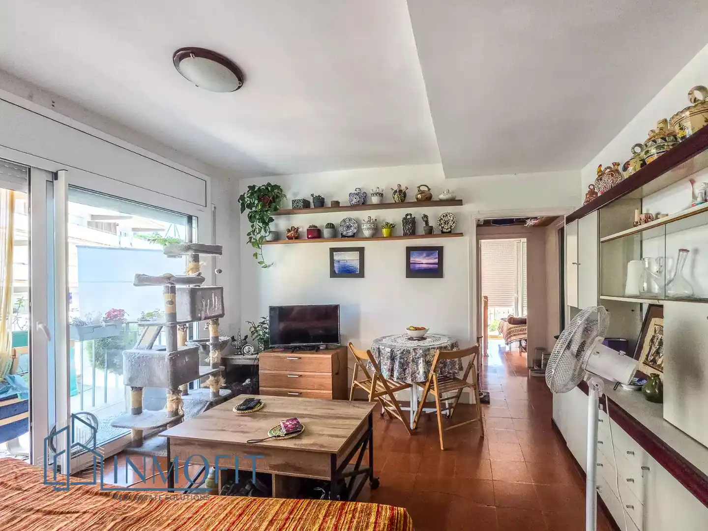 Sala d'estar de Pis en venda en Lloret de Mar amb Terrassa i Balcó