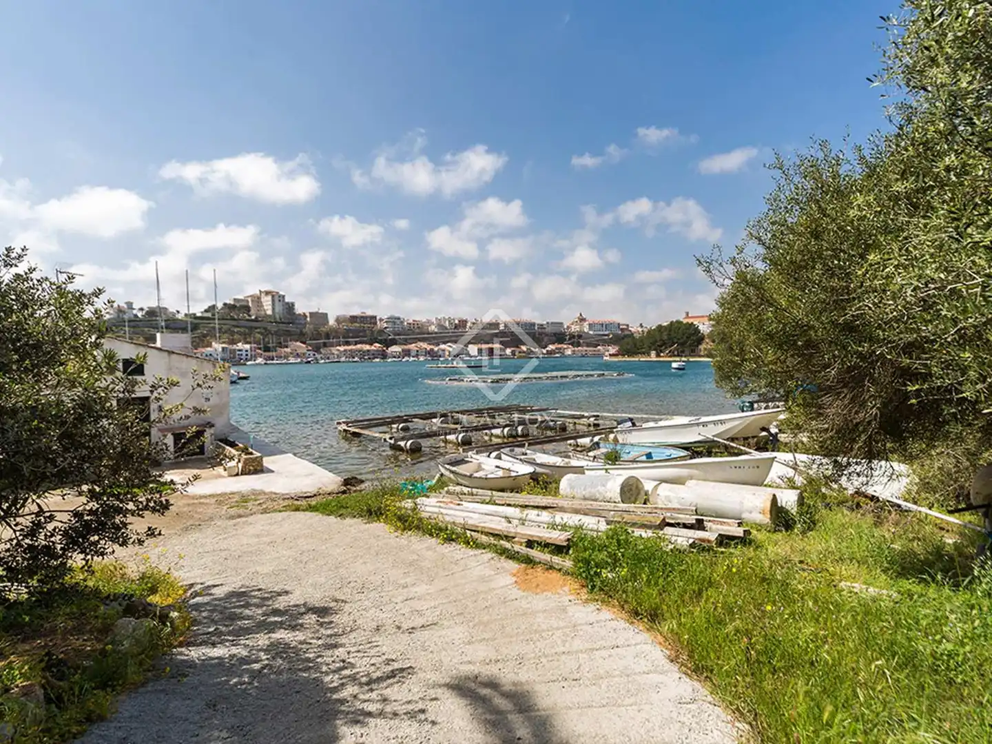 Exterior view of Houses for sale in Maó - Mahón  with Private garden, Terrace and Swimming Pool