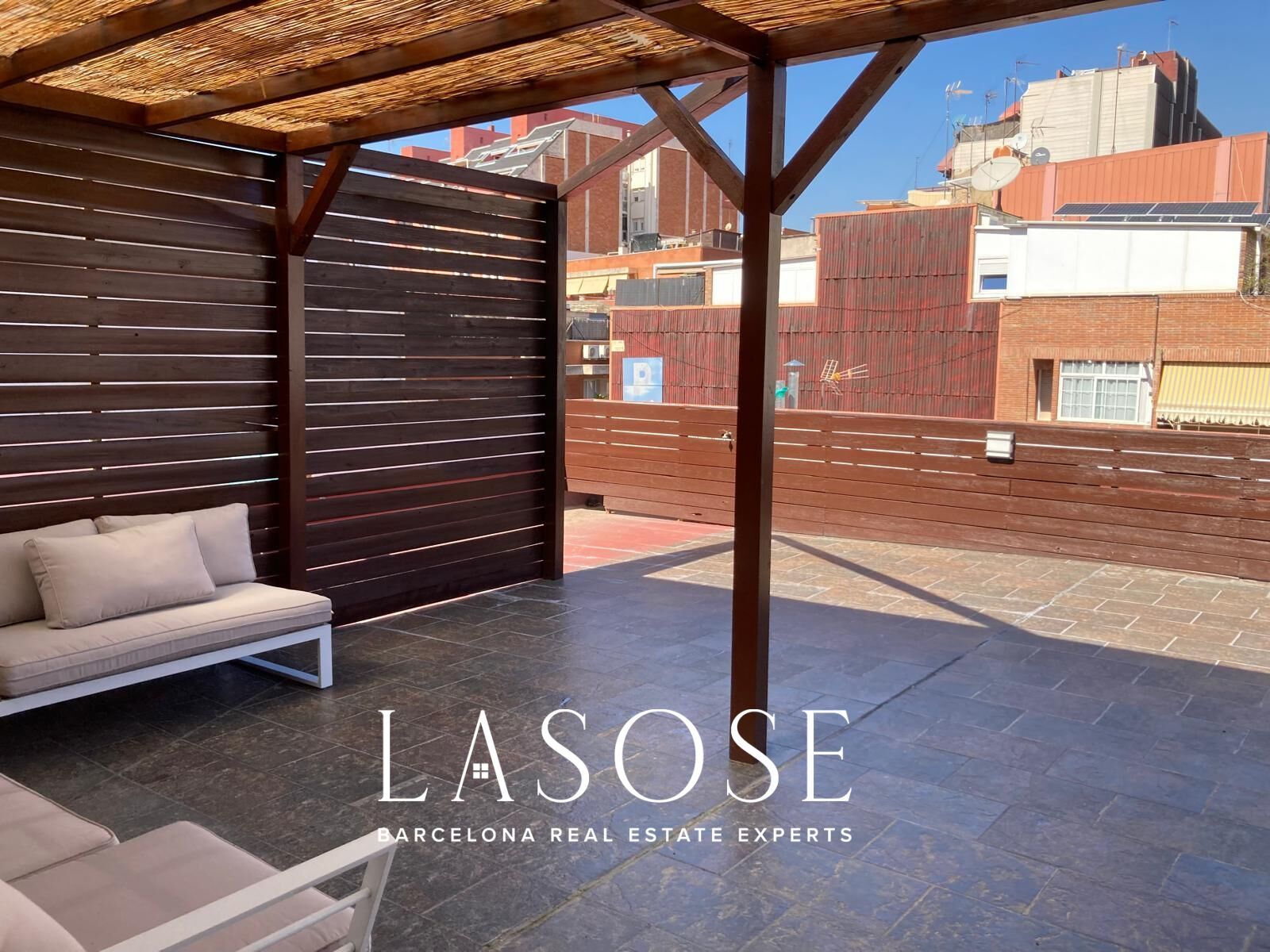 Terrace of Attic to rent in L'Hospitalet de Llobregat  with Air Conditioner, Terrace and Jacuzzi