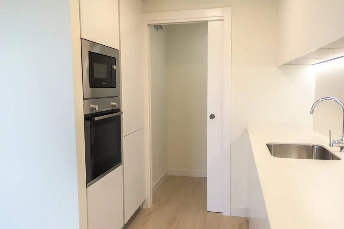 Cocina de Apartamento en venta en Jávea / Xàbia con Aire acondicionado, Terraza y Trastero