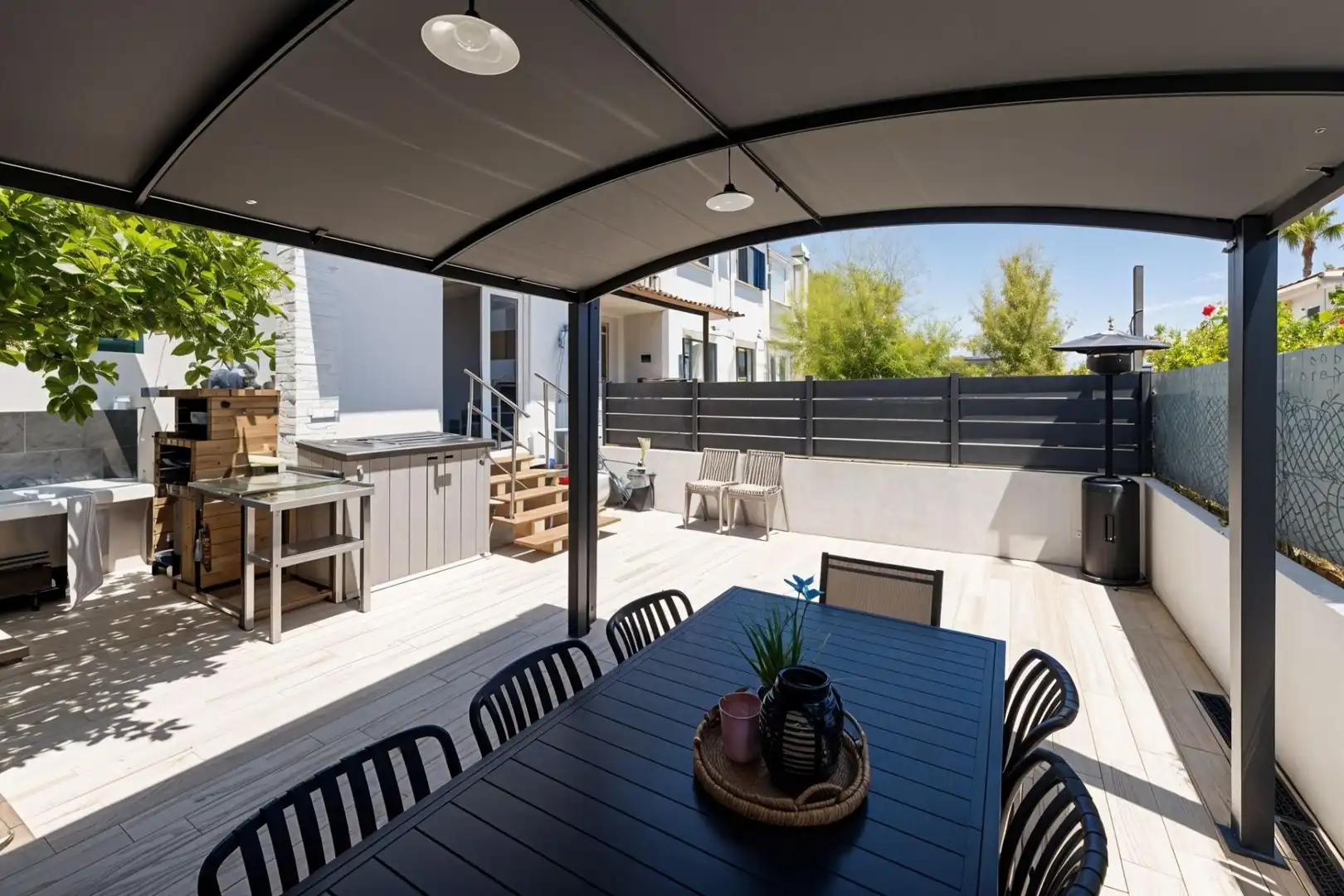 Terraza de Casa adosada en venta en  Palma de Mallorca con Aire acondicionado, Terraza y Horno
