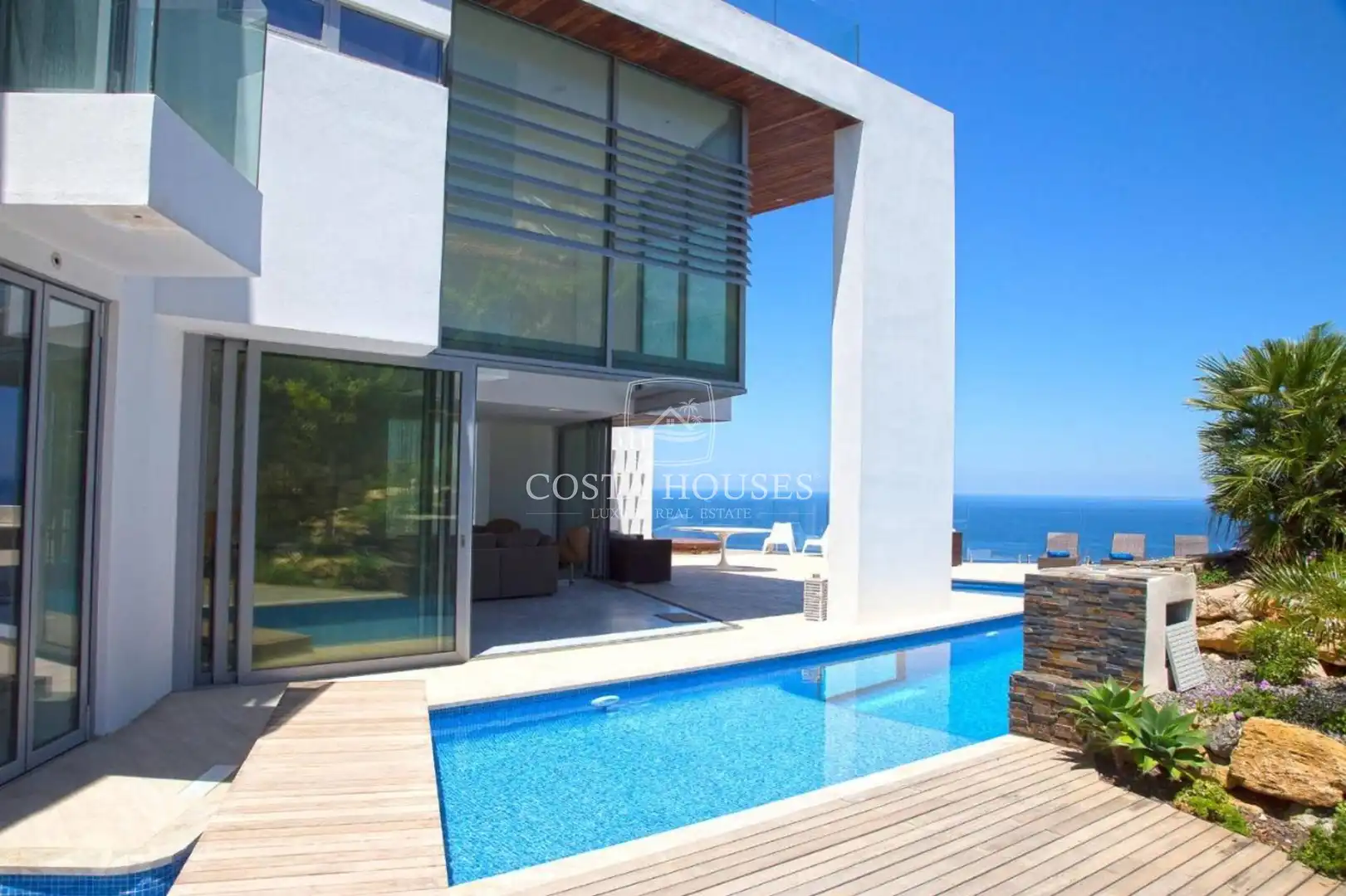 Terrace of Houses for sale in Jávea / Xàbia  with Air Conditioner, Private garden and Terrace