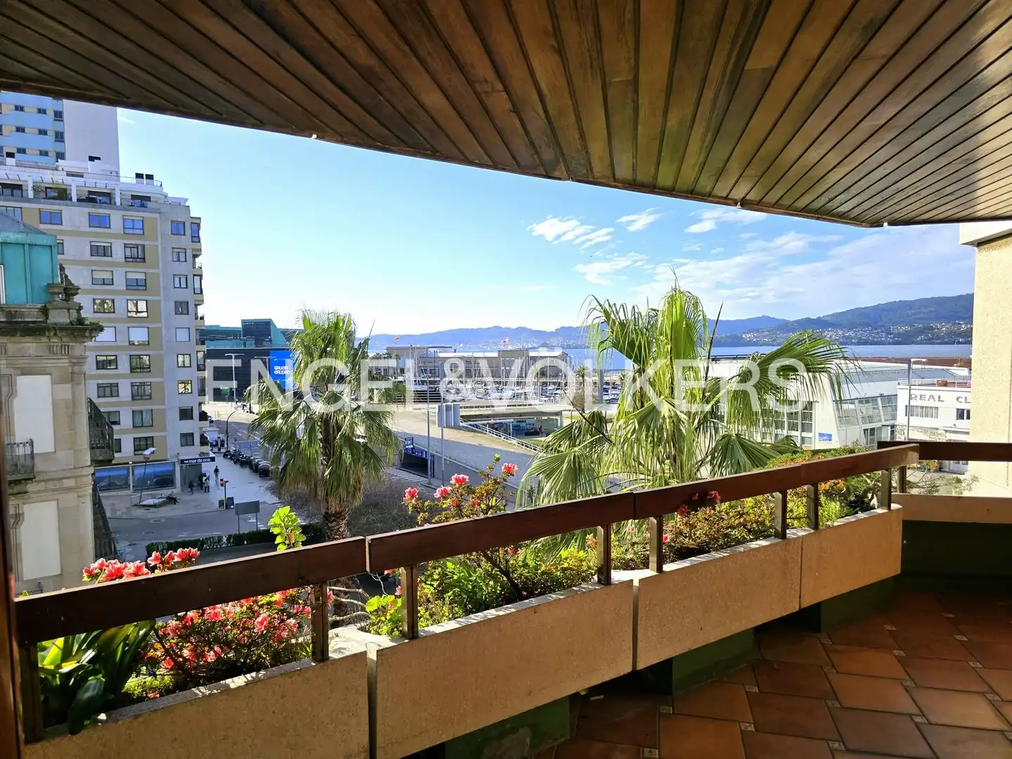 Terraza de Piso de alquiler en Vigo  con Calefacción y Terraza