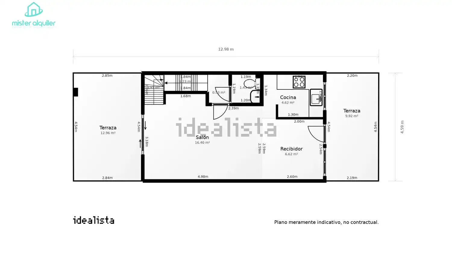 Houses for rent in Busot  with Air Conditioner, Heating and Private garden