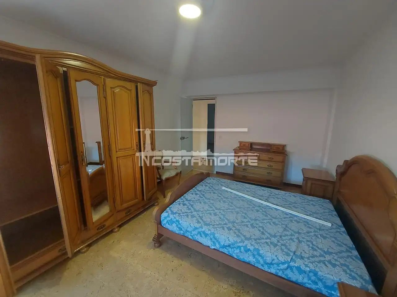Schlafzimmer von Wohnung zum Verkauf in Cee mit Abstellraum