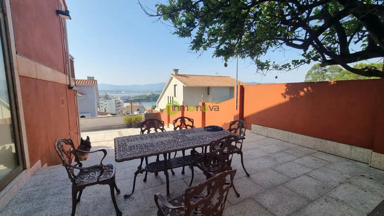 Terraza de Casa o chalet en venta en Nigrán con Calefacción, Jardín privado y Trastero