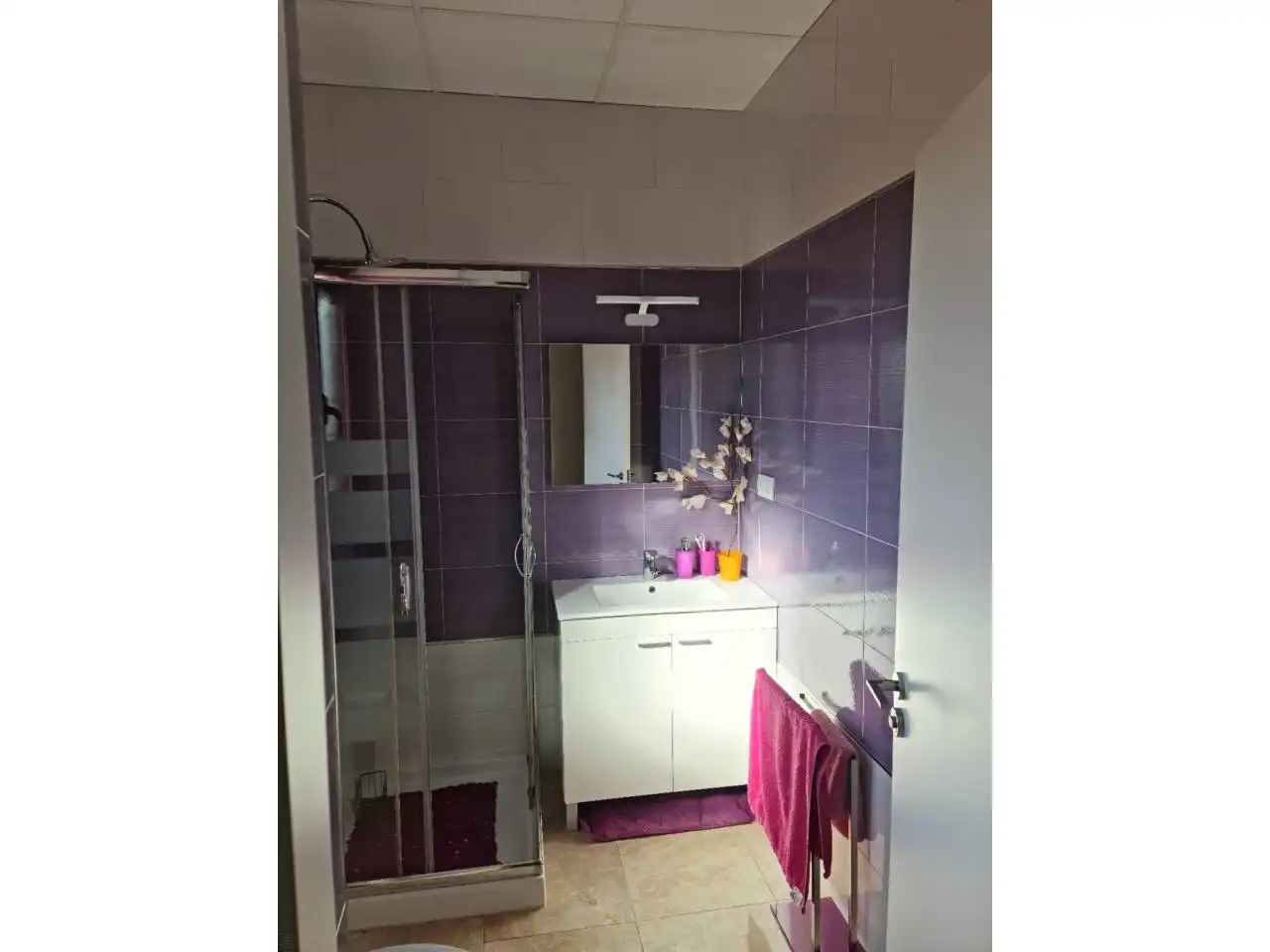 Baño de Ático de alquiler en Archena con Aire acondicionado, Calefacción y Terraza