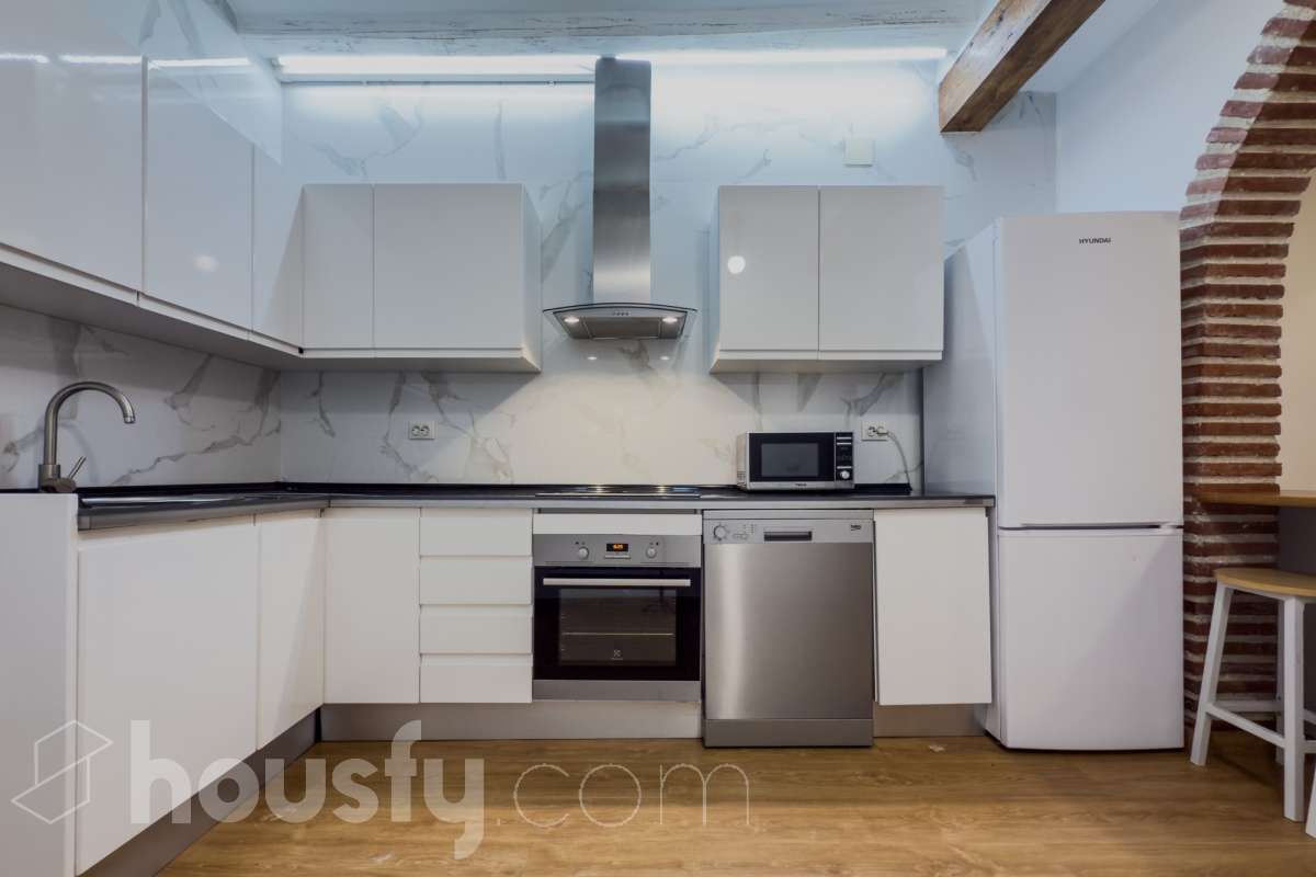 Cocina de Piso en venta en  Barcelona Capital