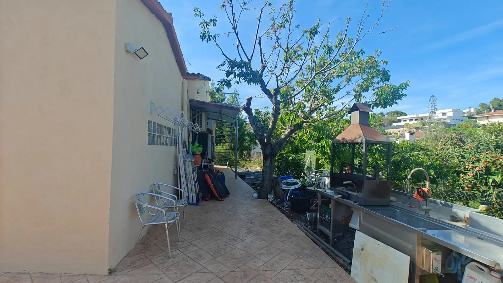 Terraza de Casa o chalet en venta en Cunit con Aire acondicionado y Jardín privado