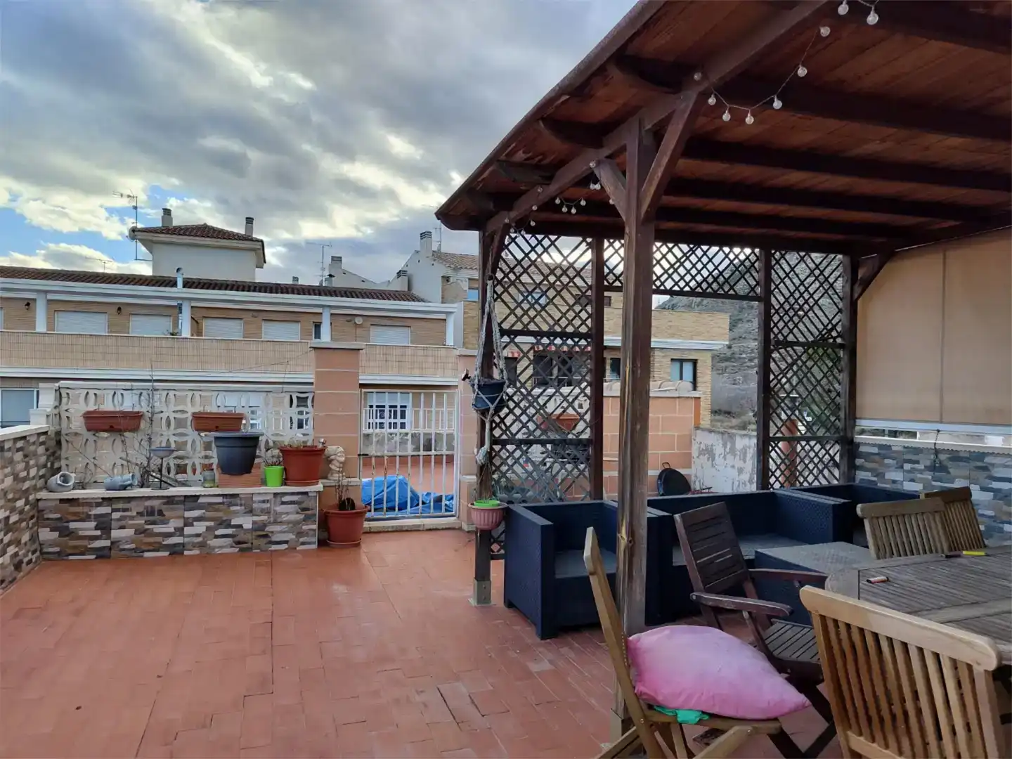 Terrace of Flat for sale in Elda  with Air Conditioner and Balcony